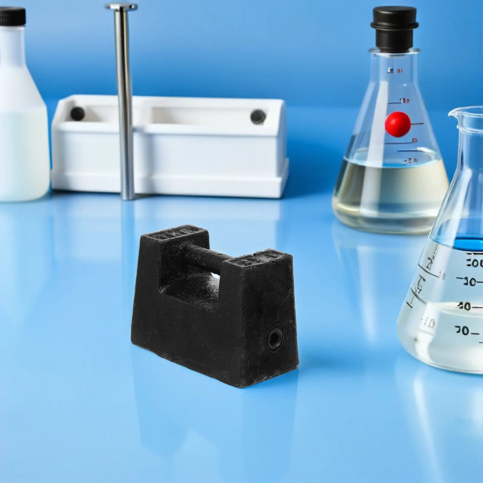 Set di Pesi di Calibrazione in Ghisa da 1Kg, Piastre Peso Standard Resistenti per Bilance da Cucina e Calibrazione di Bilance Industriali