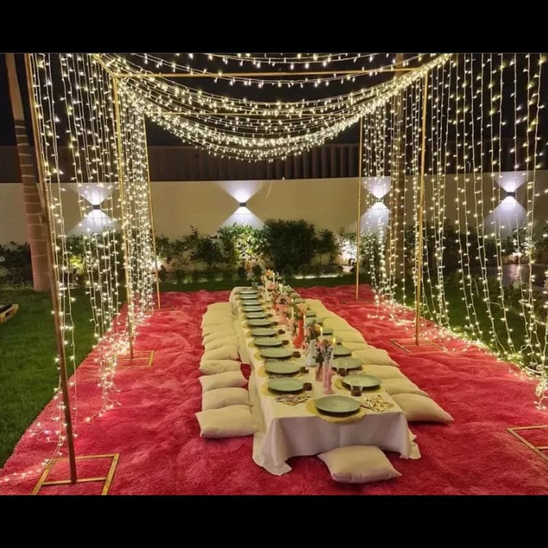 100M/50M/30M/20M/10M Led String Lights 110V/220V Outdoor Fairy Garden Lights Ramadan/decorazione di nozze pasqua Home/Room Decor