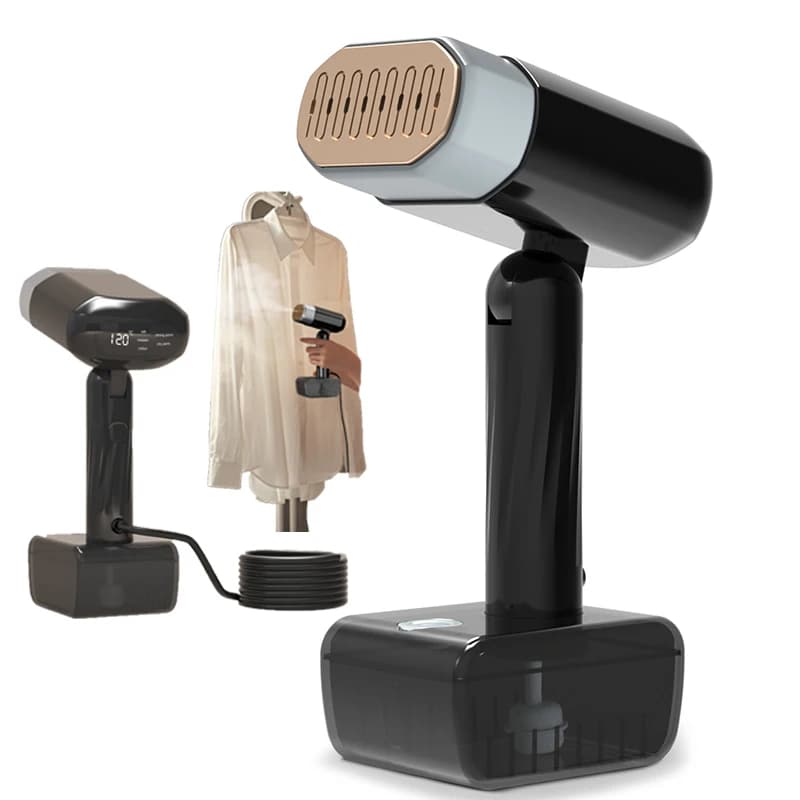 Piroscafo da 1800 W per vestiti, stiratrice automatica per rimozione rughe in tessuto Piroscafo portatile per indumenti Piroscafo per vestiti