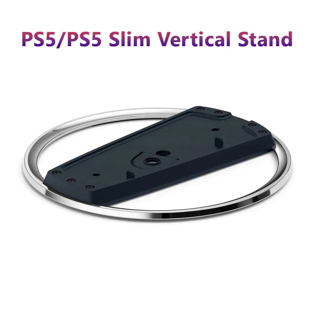 Supporto verticale per Console sottile PS5 e PS5, Base in metallo 1:1 originale per accessori Playstation 5 Disc e Digital Edition