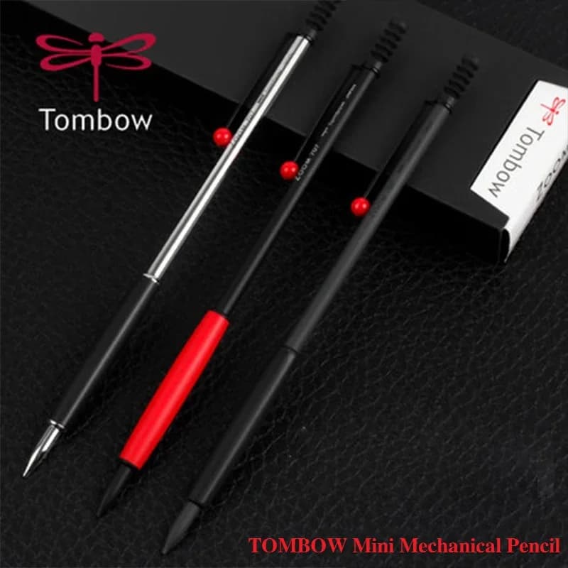 Japan TOMBOW 707 Slim Exquisite Mechanical Pencil Mini 0.5MM Metal Pen Rod With Low Center Gravity Stable Writing Stationery