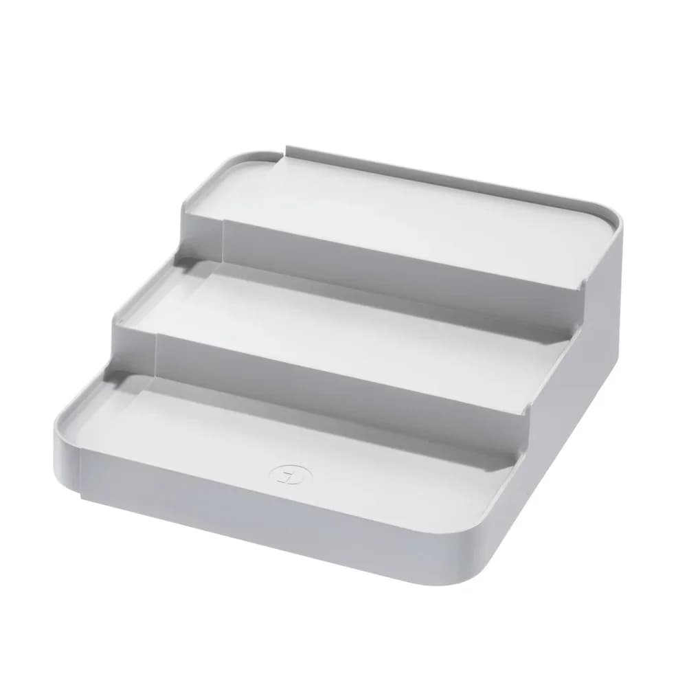 3 Level Expandable Supplies with Side Container Eco-Recycled Plastic Dispenser Organizer Kitchen shelf without BPA