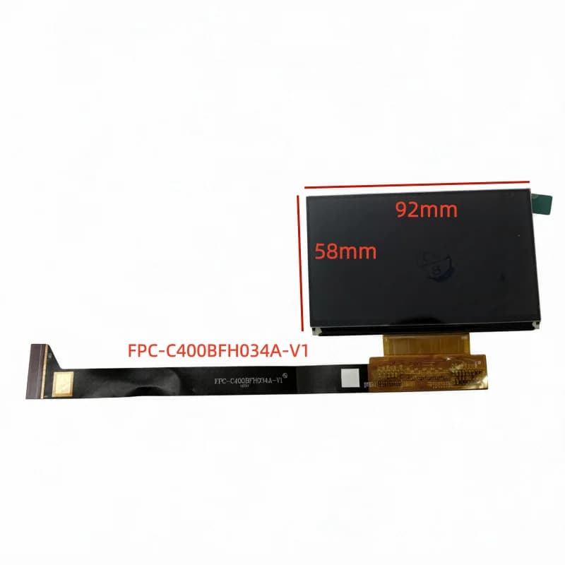 4 Inch For Cable FPC-C400BFH034A-V1 LCD Screen Polarized Glass Projector Accessories