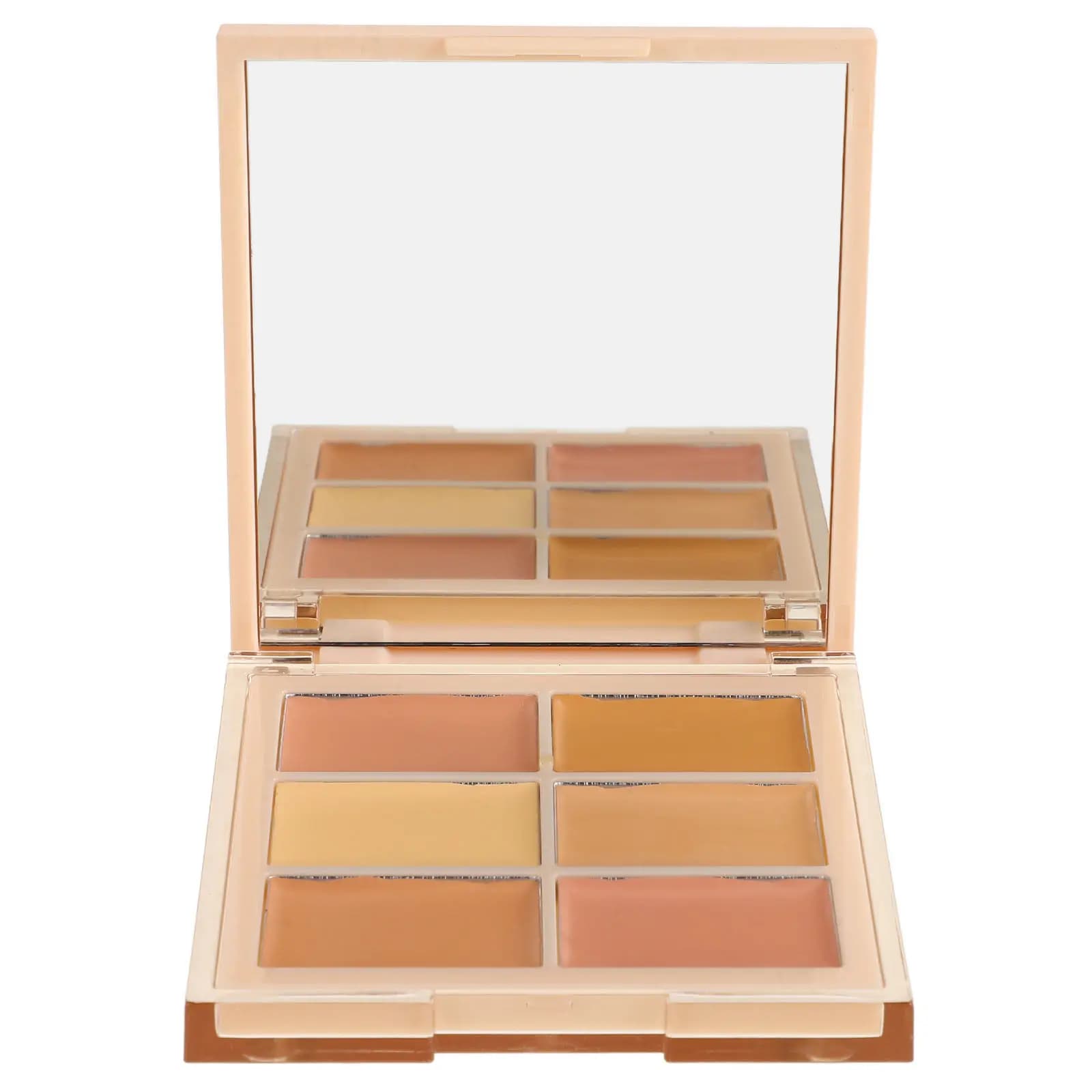 Palette Correttore Multifunzionale con Finitura Naturale, Crema Correttiva per il Viso, Illuminante e Contorno
