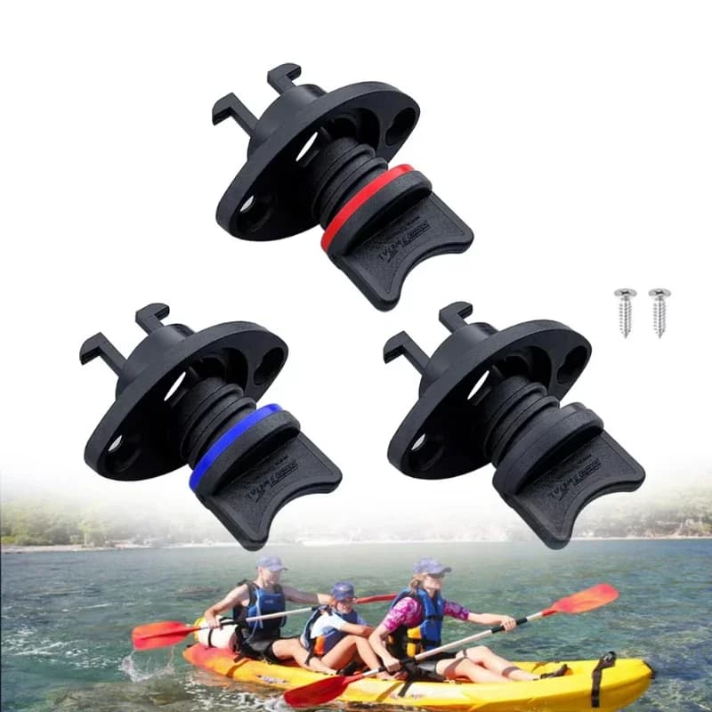 Tappo di scarico scafo in Nylon per barche tappo di scarico foro tappo di drenaggio con viti 54 X31mm Marine Yacht kayak gommone canoa accessori