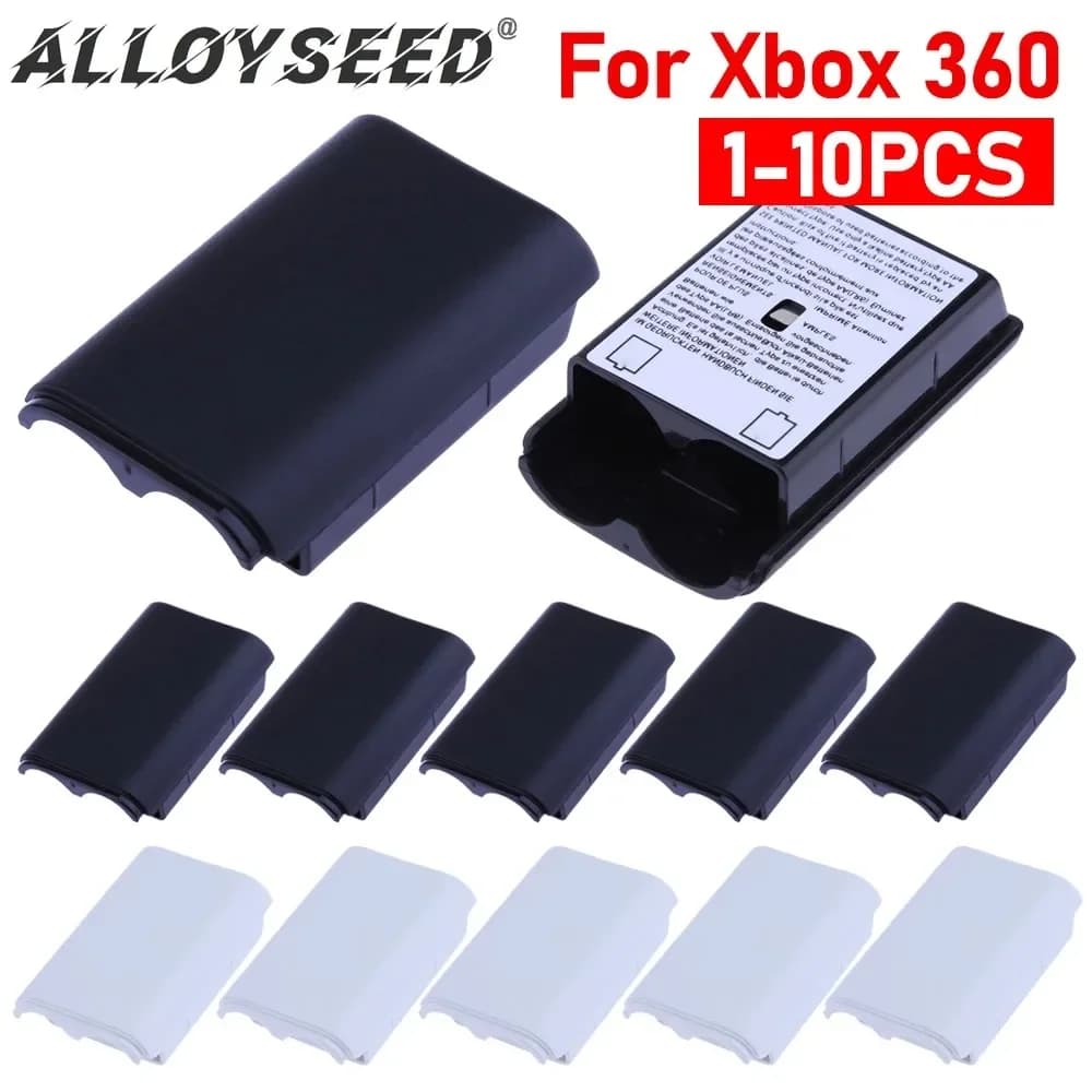 1-10 pz AA Batteria Della Copertura Posteriore Per Xbox 360 Controller Senza Fili Della Cassa Della Batteria Della Copertura Per Xbox360 Gamepad Joystick Accessorio di Gioco
