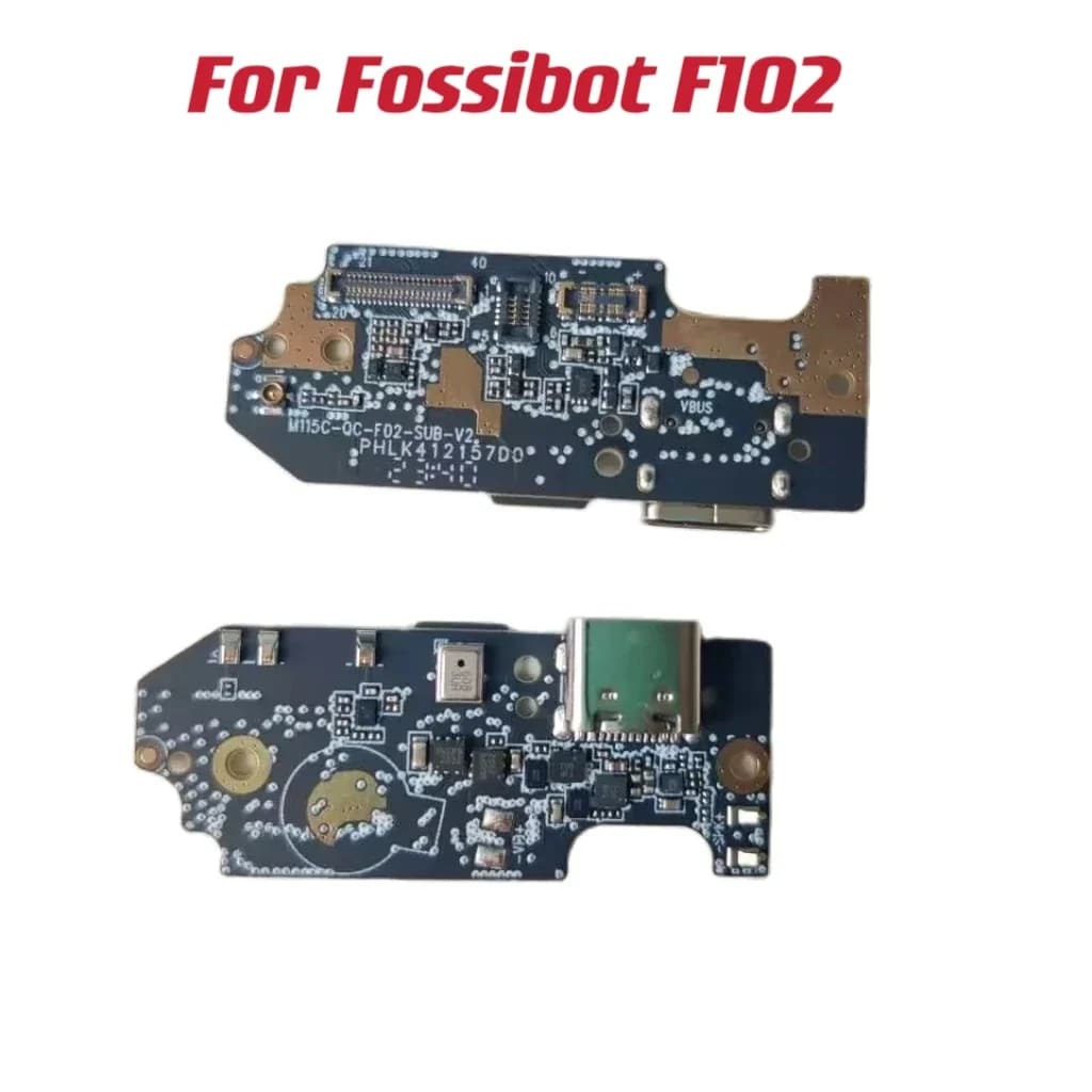 Nuovo Originale per Fossibot F102 Smartphone Scheda PCB USB Ricambio Dock di Ricarica Porta di Ricarica con Microfono MIC