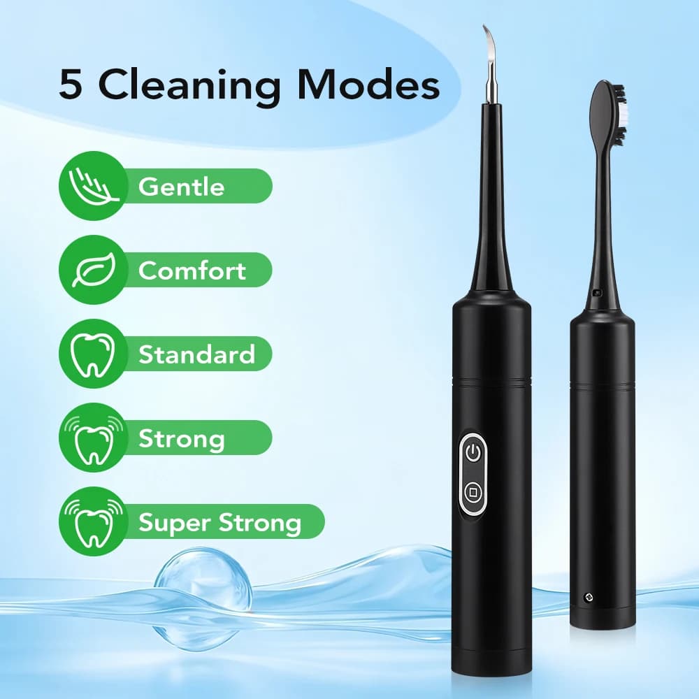 Electric Dental Scaler, Remove Vibration Tartar, Dental Plate Cleaner, Dental Calculation Removal, Tooth Whitening, Electric Tooth Cleaning