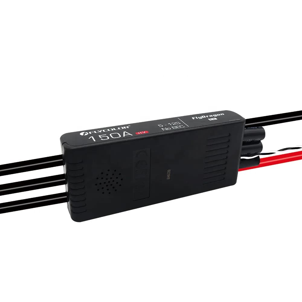Flycolor 150A ESC con FlyDragon 5-12S HV OPTO per modelli RC Hobby Aerei ad ala fissa UAV Elicottero JP EDF Motore realizzato in plastica
