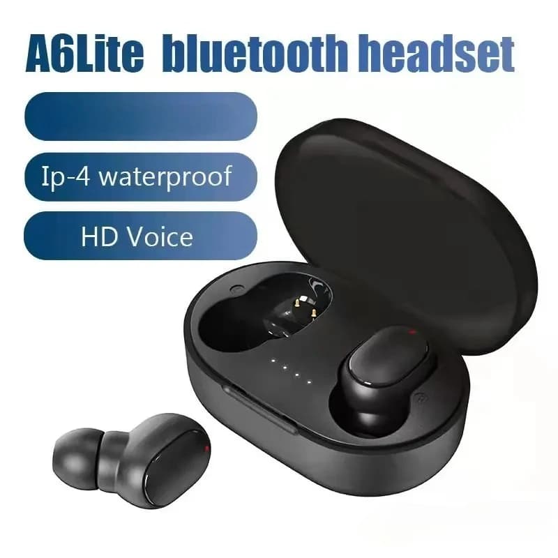 Original wireless earphones A6S TWS Bluetooth Sports Headphones Stereo Bluetooth Headphones for Xiaomi Huawei iPhone