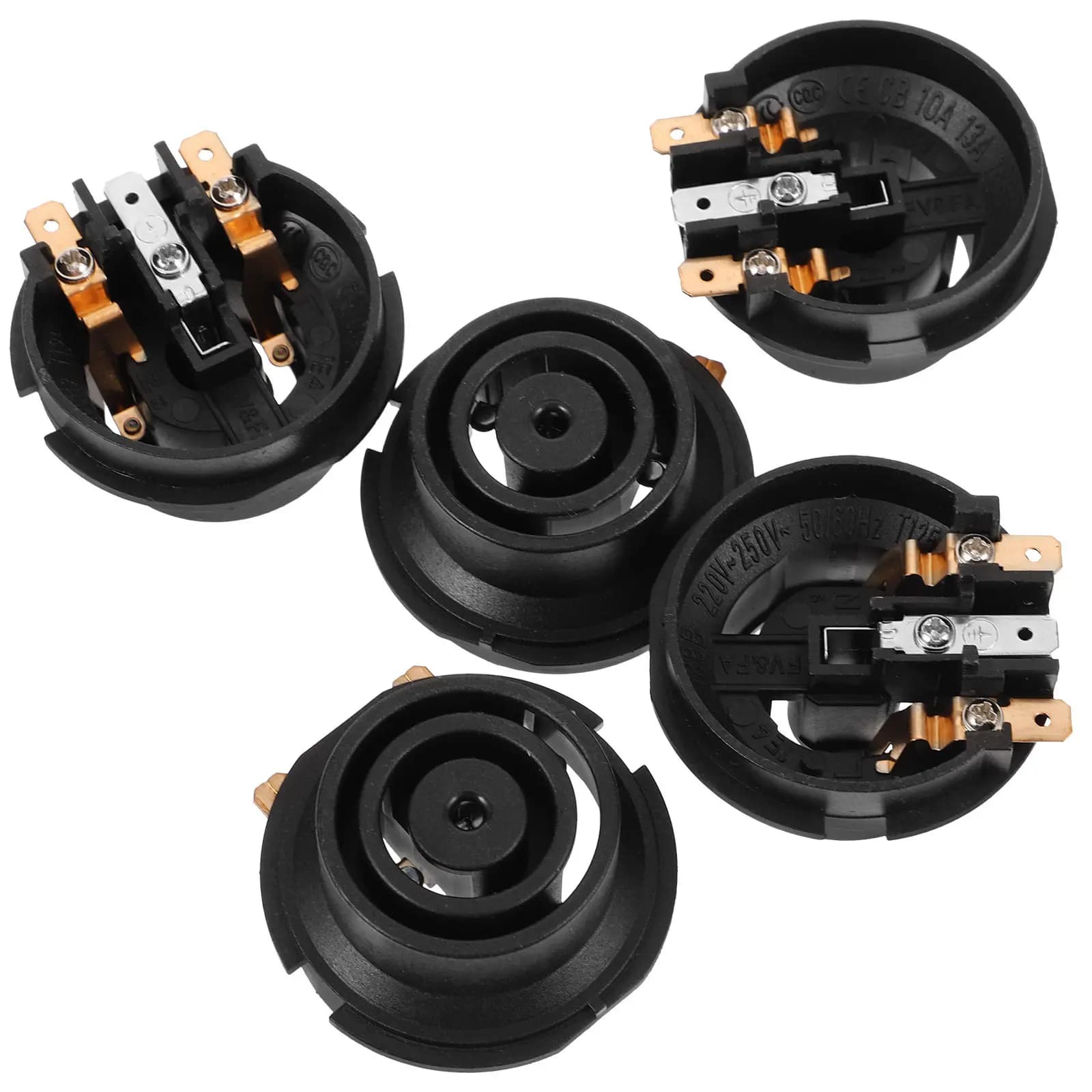5Pcs Electric Kettle Coupler Replacement Temperature Control Base Thermal Base High Quality Kettle Thermostat Coupler for Safety
