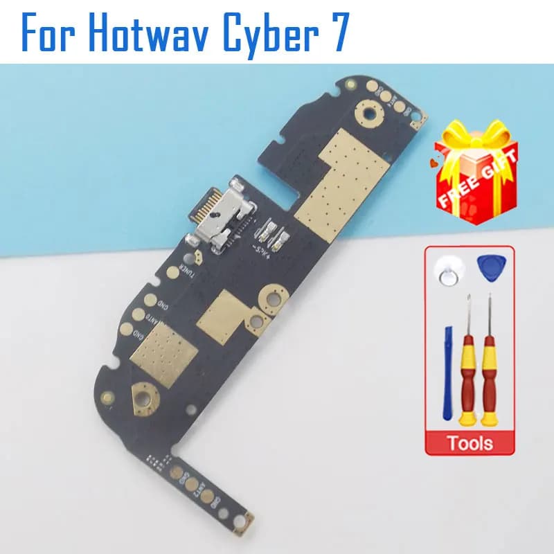 Nuovo originale HOTWAV Cyber 7 Scheda USB Base di ricarica Porta di ricarica Accessori scheda per Smart Phone Hotwav Cyber 7