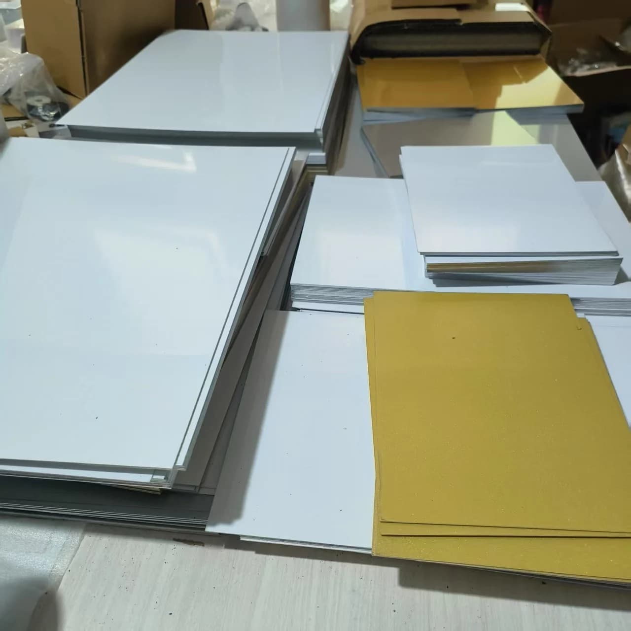 20 cm x 30 cm sublimazione vuota piastra metallica foglio di alluminio spessore 0,5 mm nome carta stampa sublimazione trasferimento inchiostro fai da te