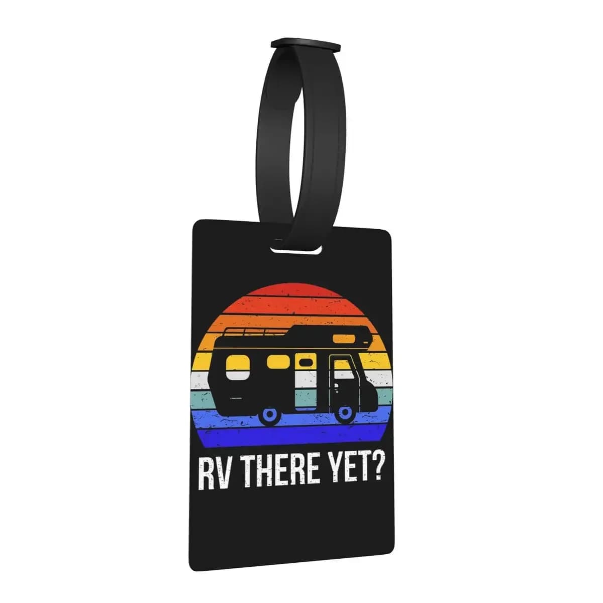 RV There Yet I Camper da campeggio Etichette per bagagli Accessori per valigie Moda da viaggio Bagagli Etichetta d'imbarco Porta etichette ID Nome Indirizzo