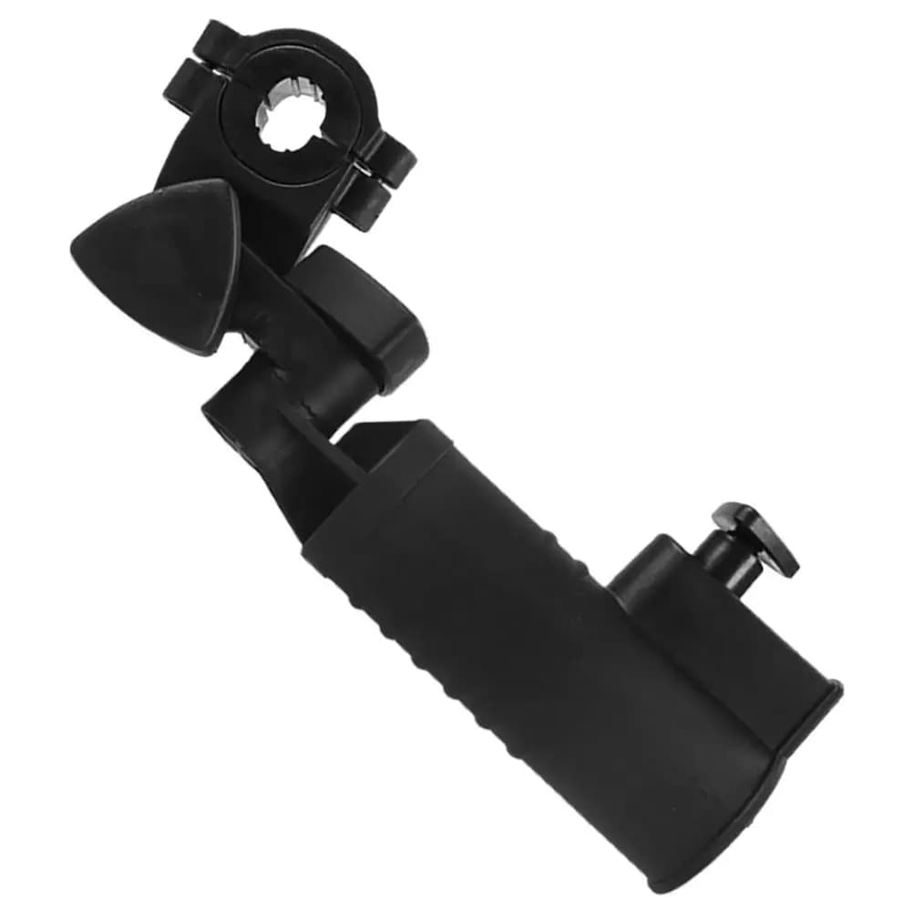 Supporto Regolabile per Ombrello da Golf per Carrello, Trolley, Passeggino, Sedia, Portatile, Leggero, in Materiale PP, Protezione UV, Pioggia e Sole