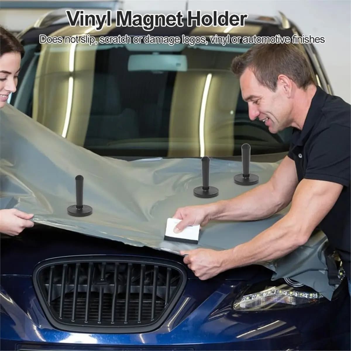 Vinyl Wrap Tool Kit for Car Window Tint Installation Micro Squeegee Corner Scraper Vinyl Cutter Profession Car Wrap Kit