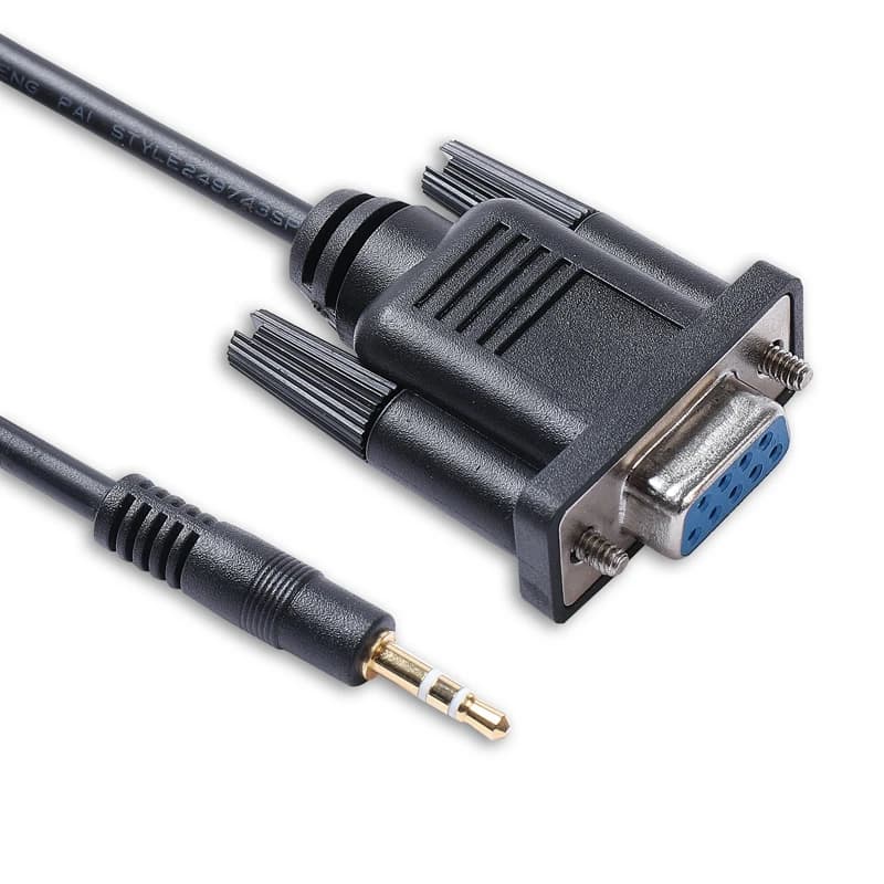 Scheda di gestione della rete APC AP9631 AP9630 DB9 femmina RS232 seriale a 2.5mm TRS plug PC Link Cable 940-0299A