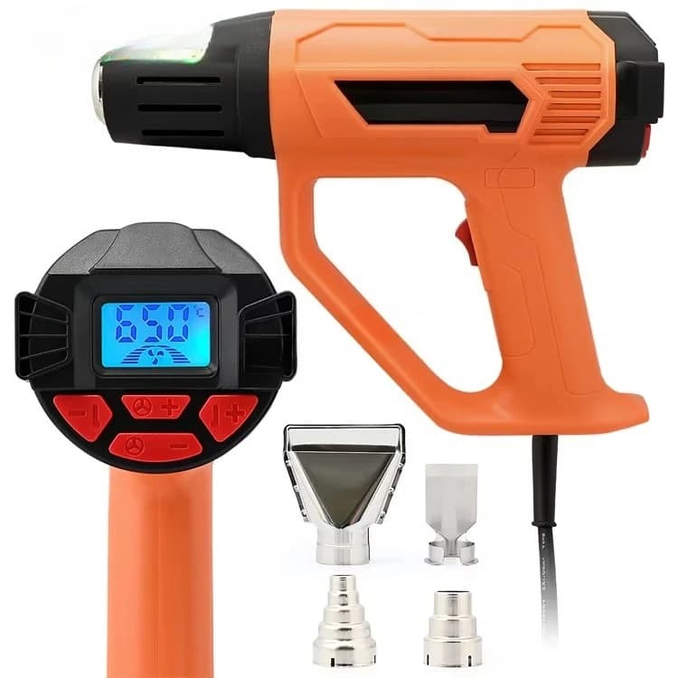 Personalizza il logo Display LCD Pistola ad aria calda 2000W Profesional