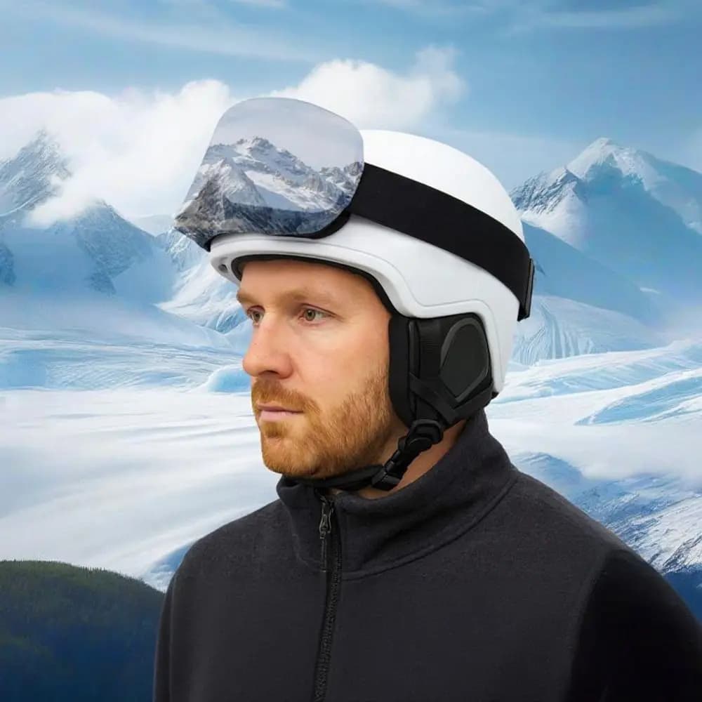 NUOVO Copri Maschera da Sci in Microfibra, Protezione Antigraffio, Custodia 3D per Maschera, Antipolvere, Copri Maschera da Snowboard, Accessori per Snowboard