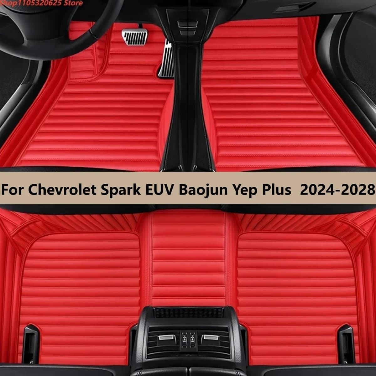 Tappetini Auto Personalizzati per Chevrolet Spark EUV Baojun Yep Plus 2024 2025 2026 2027 2028 Accessori Auto Tappeto per Piedi