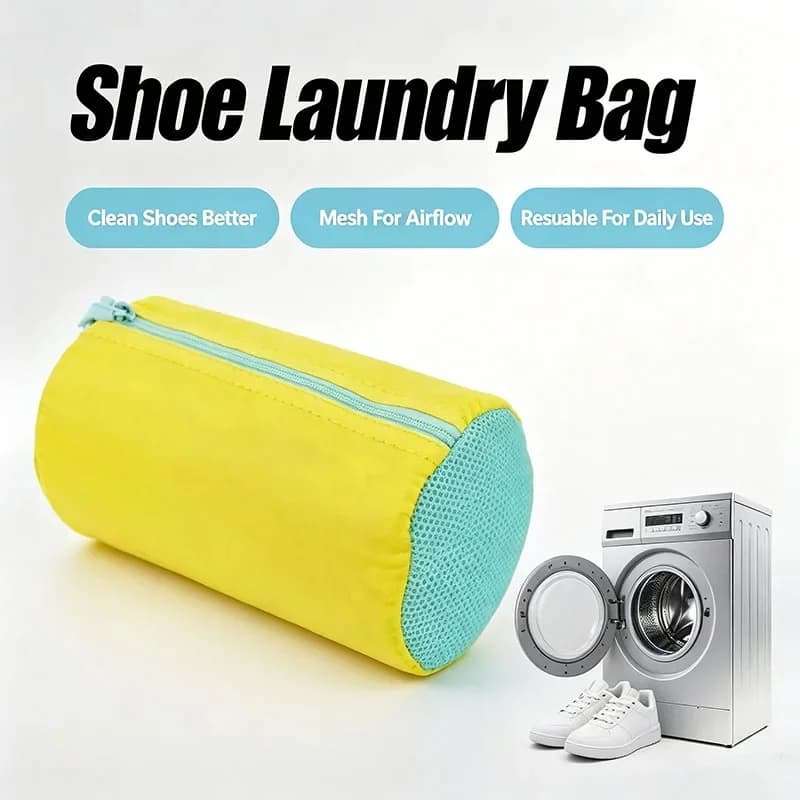 1/4PCS Washing Shoes Bag Cotton Laundry Fluffy Fibers Easily Remove Dirt Washing Bags Anti-Deformation Shoes Clothes Organizer