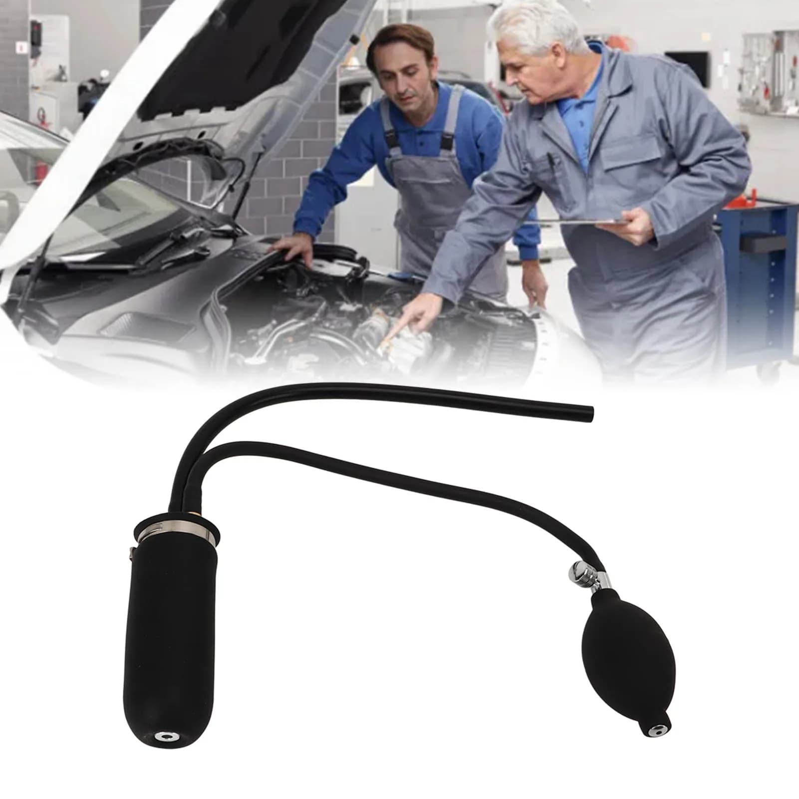 Universal Intake Adapter Rubber Smoke Machine Bladder For Car Smoke Leak Detector