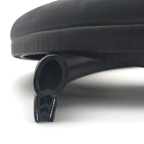 Guarnizione in gomma con striscia sigillante da 3 metri per rivestimento del bordo del bagagliaio della portiera dell'auto (forma O/U)