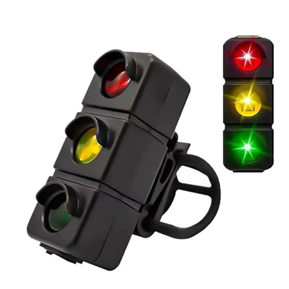 Fanali posteriori per bici impermeabili Ricarica multifunzionale Luci di emergenza regolabili Illuminazione rossa/bianca Installazione con strap