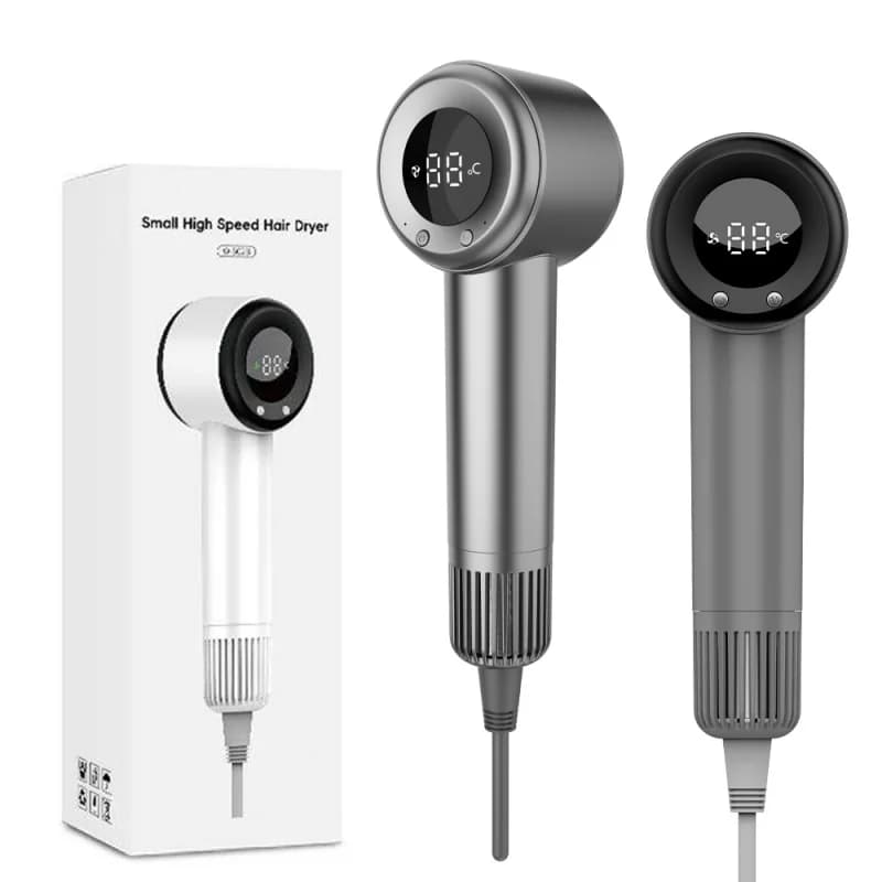 Professional Portable Mini Hair Dryer Electric Hair Dryer for Business Dogs Without Negative Ion Blade Hair dryer 110000 RPM/Separator
