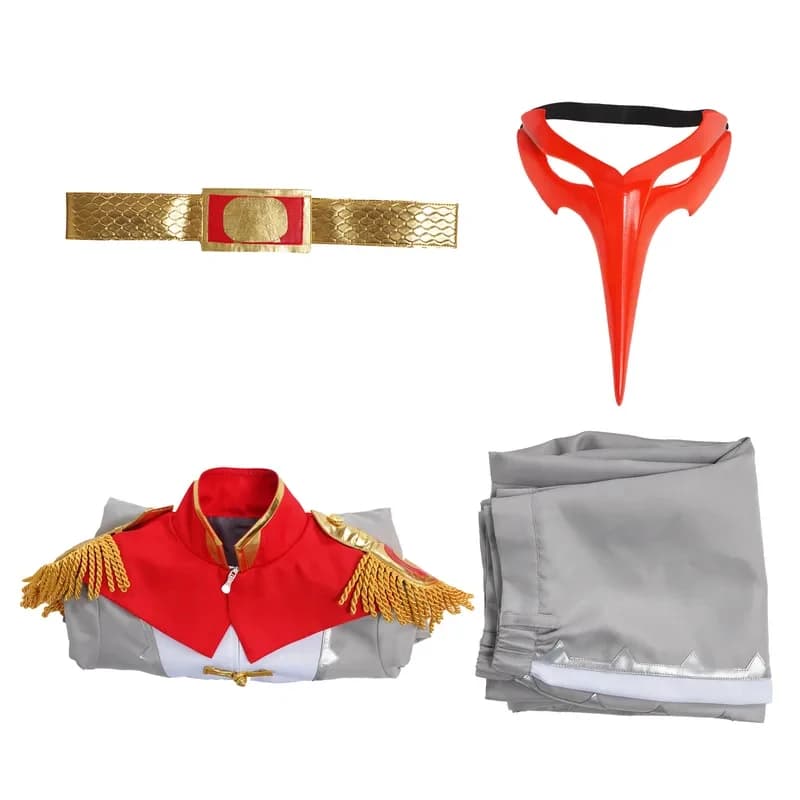 Costume Completo Akechi Goro Cosplay per Halloween, Natale, Feste e Comic Con
