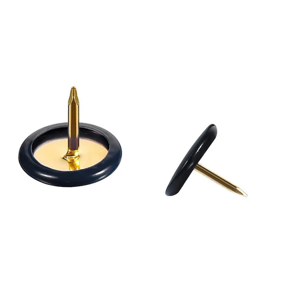 300 Pezzi Puntine Colorate Premium con Testa Rotonda Rivestita in Resina Epossidica e Punta Affilata in Ferro per Decorazione Bacheca, Cancelleria per Ufficio e Artigianato