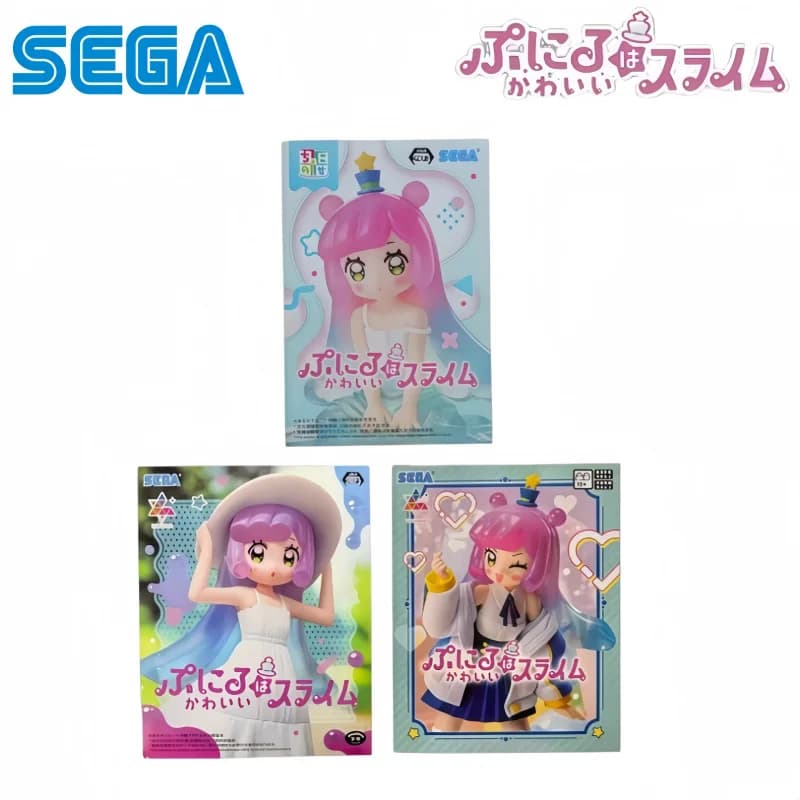Sega In Stock Original Box Garage Kit Model Puniru Wa Kawaii Slime Anime Characters Collectible Original Action Figure Statue