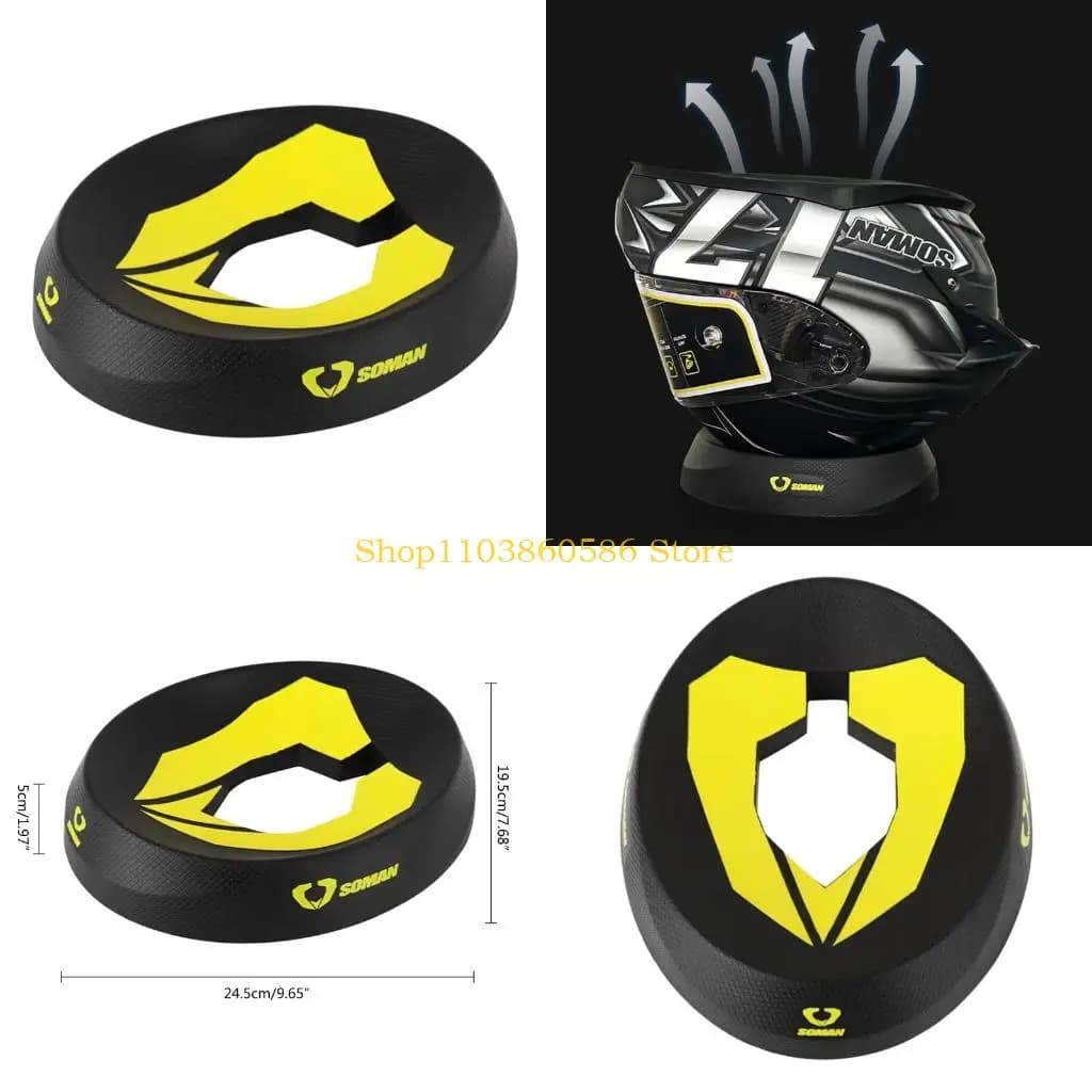 242A Casco da per motocicletta Servizio professionale Pad Ring Stand Donut