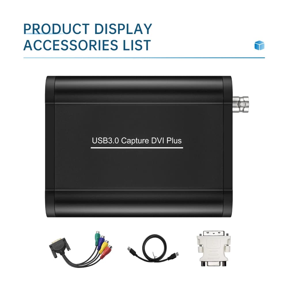 UNISHEEN UC3500A Gioco Trasmissione in streaming live 1080P OBS VMix Xsplit USB SDI HDMI DVI VGA YPbPr Scatola scheda CAPTURA VIDEO Grabber