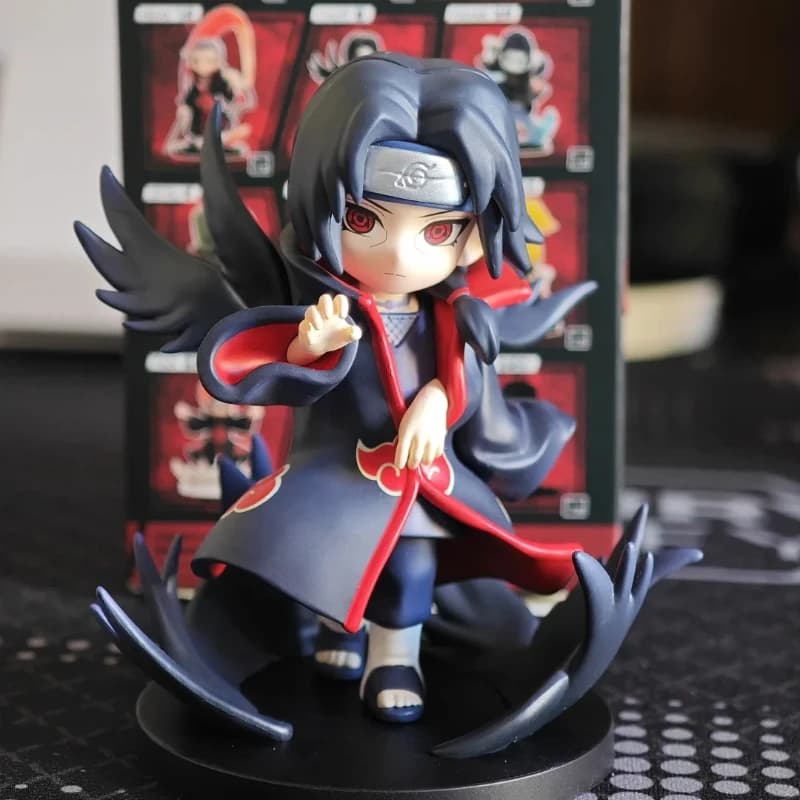 Original POPMART Naruto Shippuden Akatsuki Arc & Battle Against AKATSUKI Series Blind Box Model Action Figure Toy Birthday Gifts