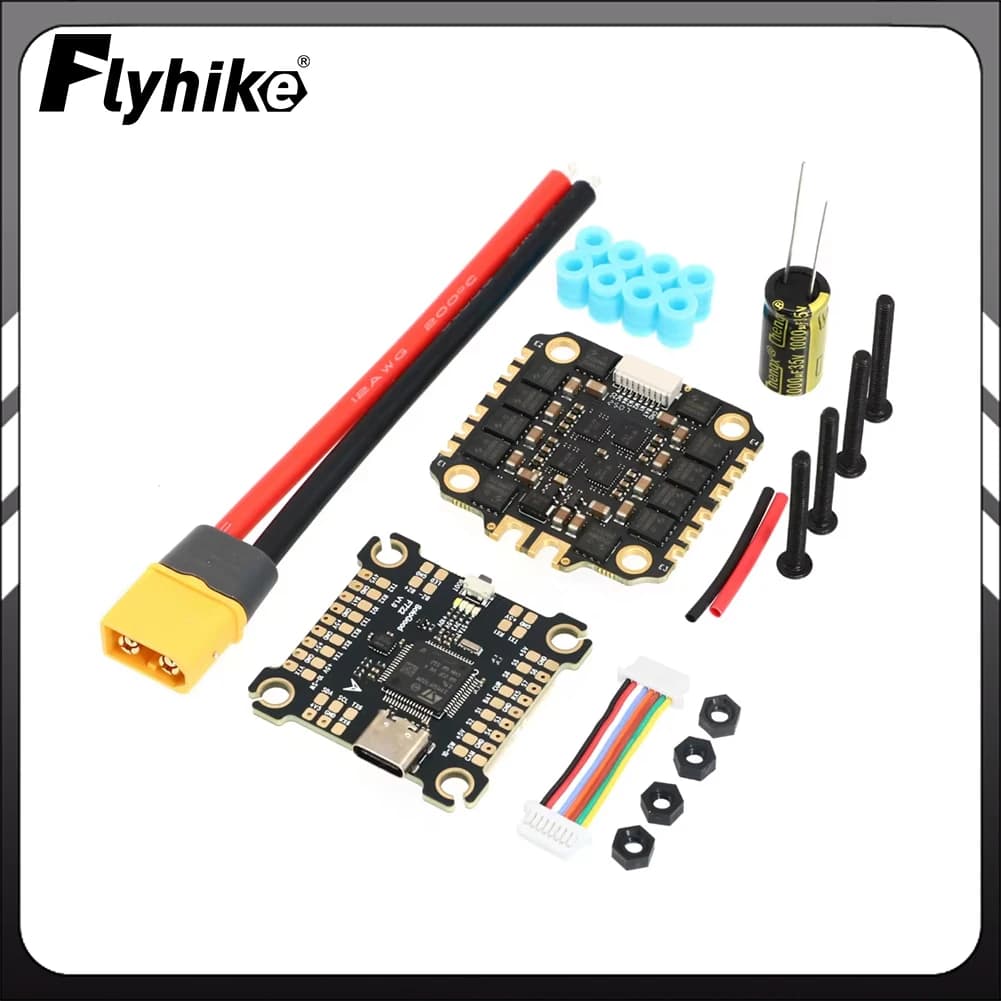 SoloGood F722 Flight Controller & BLHELI_S 60A 4in1 ESC F722 60A Stack for FPV Drones Parts