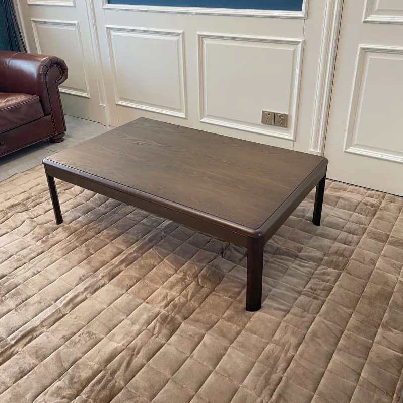 Scaldapiedi Kotatsu in stile giapponese tavolo riscaldato rettangolo 120cm mobili per la casa moderno pavimento del soggiorno in legno tavolino in legno