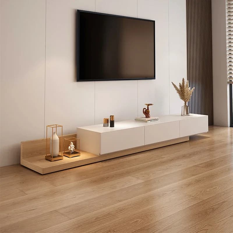 Espositori Espositori per TV nordici di lusso Supporti per TV minimalisti estetici Armadi per monitor di design Mobili per la casa in legno