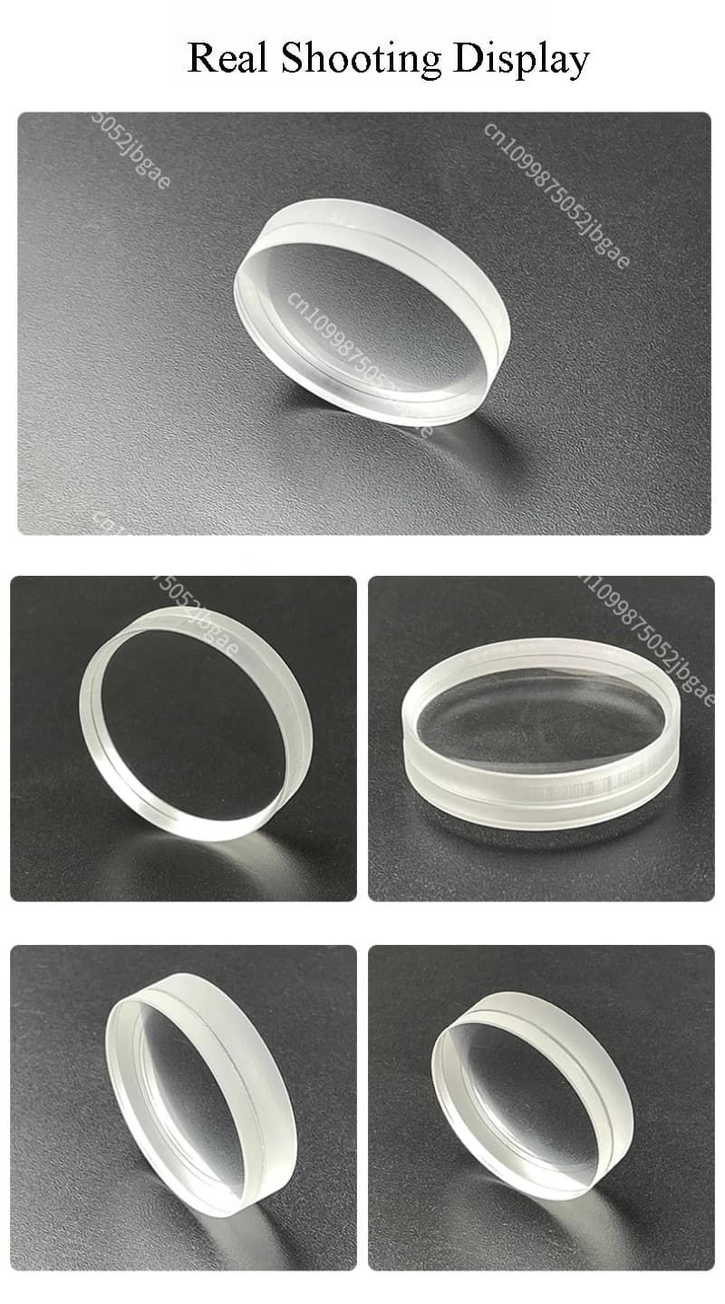1PC Diametro 36.5mm/40mm Incollato Lente Concavo-Convessa Corpo Microscopio Obiettivo Ausiliario 0.5X 0.7X Lente di Miglioramento della Distanza