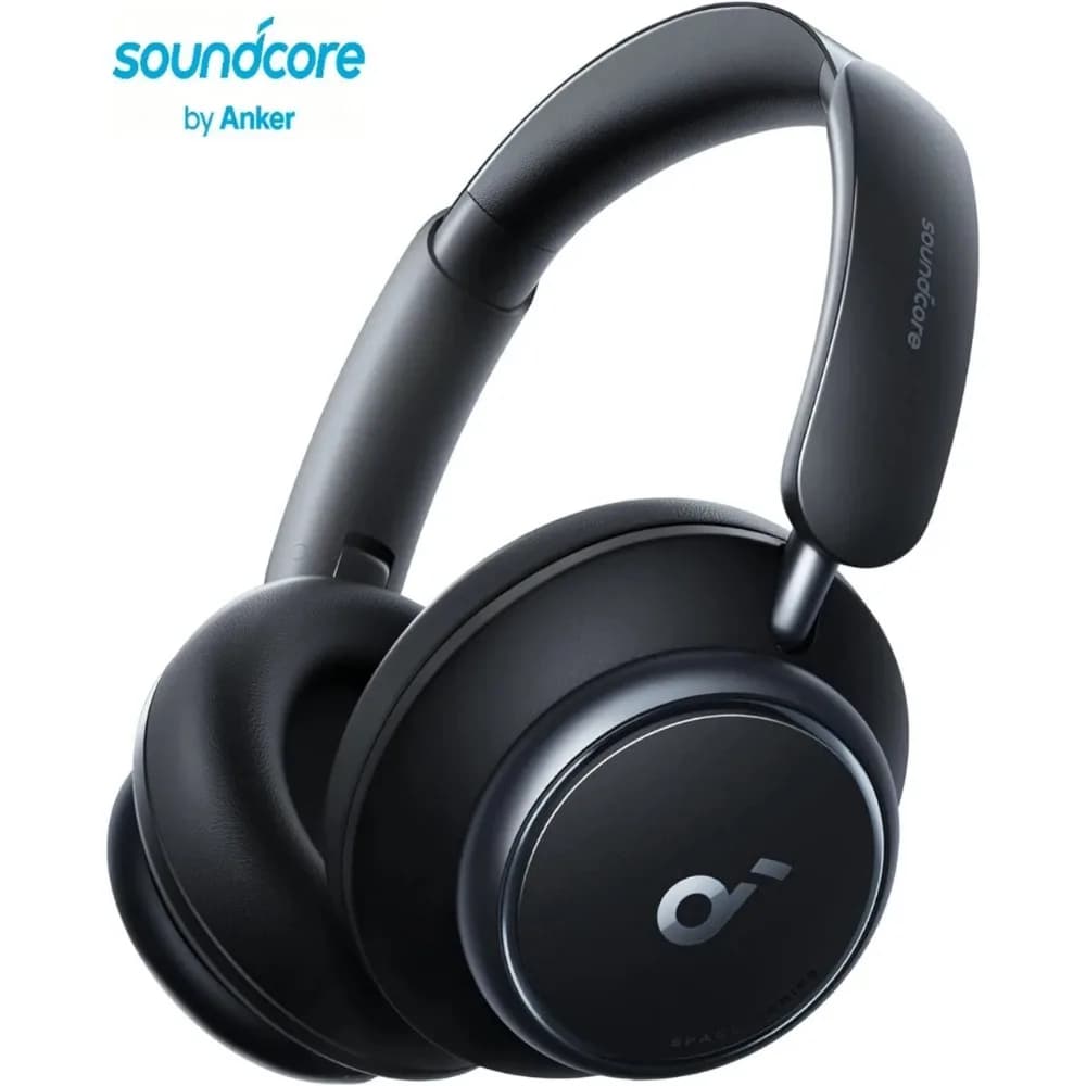 Cuffie Soundcore by Anker Space Q45 con ANC Adattivo, Riduzione del Rumore del 98%, LDAC Hi-Res, Bluetooth 5.3, 50 Ore di Autonomia, Over-Ear