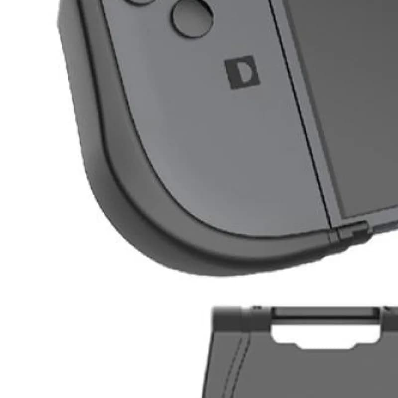 Custodia Protettiva in TPU Antiurto con Supporto per Console da Gioco Portatile Switch 2