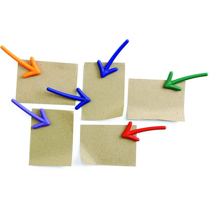 Interessanti magneti da frigorifero a forma di freccia Magneti magnetici per bacheca 3D