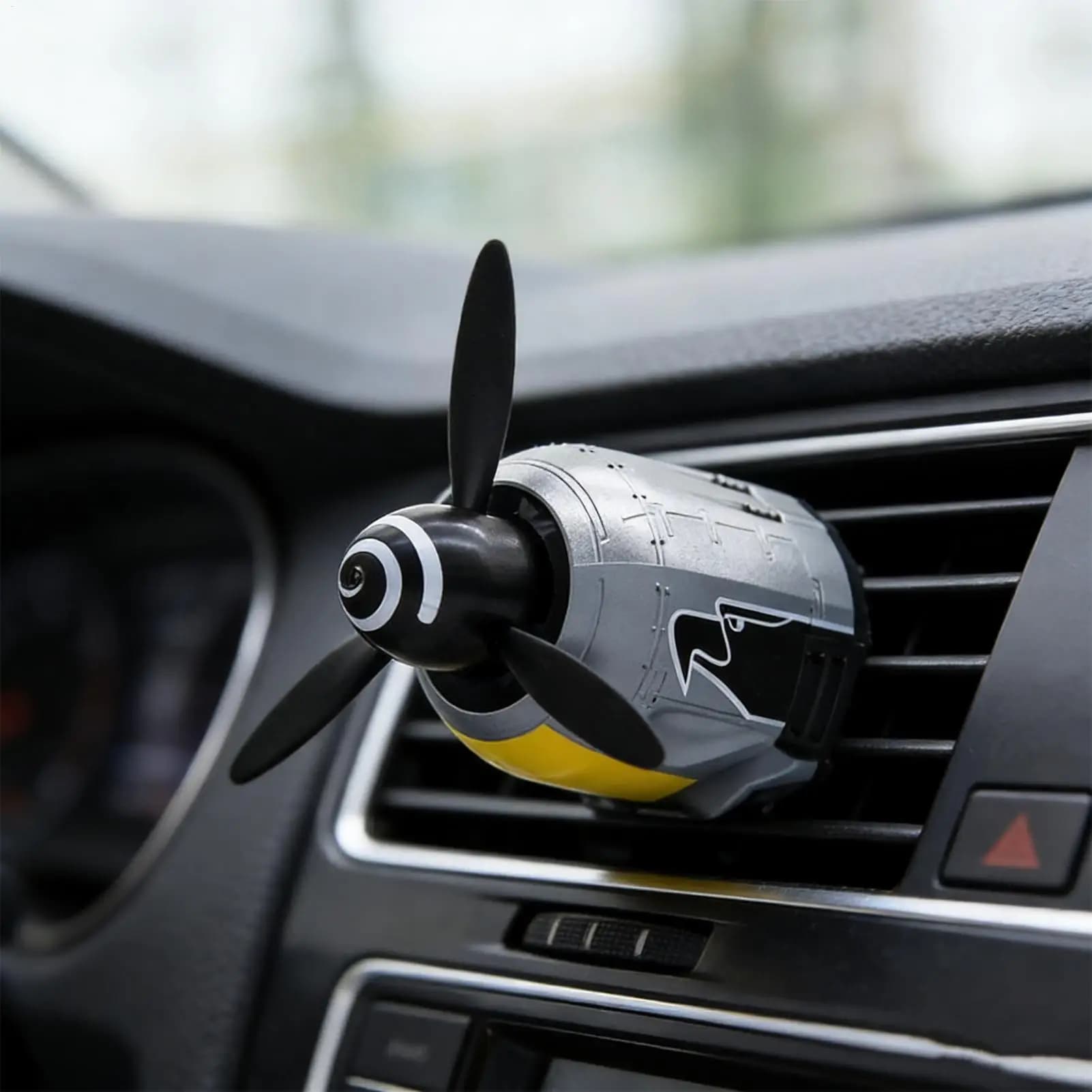 Deodorante per Auto a Clip per Bocchetta di Ventilazione, a Forma di Aeroplano, con Motivo Aquila, Diffusore per Aromaterapia, Decorazione per Auto, Cucina e Interni Domestici
