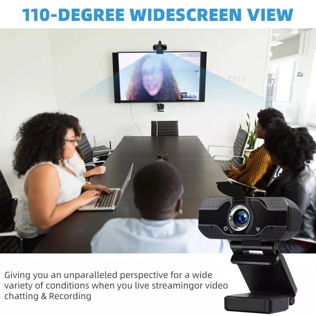 Webcam Full HD 2 million image sensors HD Video transparent Desktop Webcam 1080P Web Cam Camera for computer USB Camera