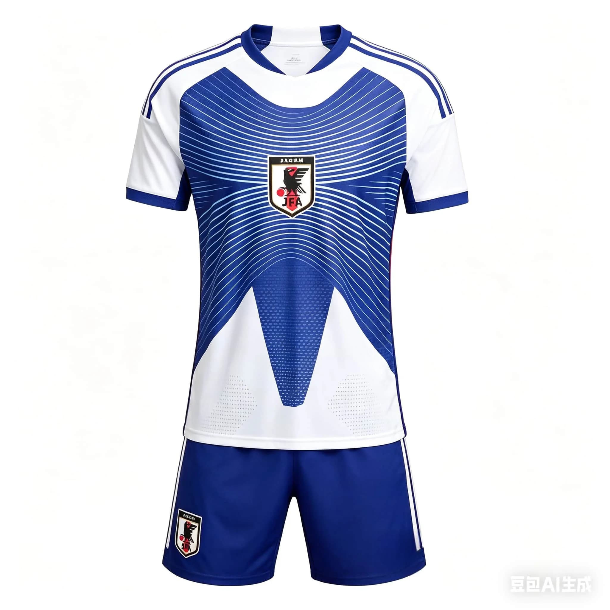 Nuova Maglia da Calcio Classica Giapponese 2026 per Tifosi, Traspirante, per Tutte le Stagioni, Set Completo Mitoma