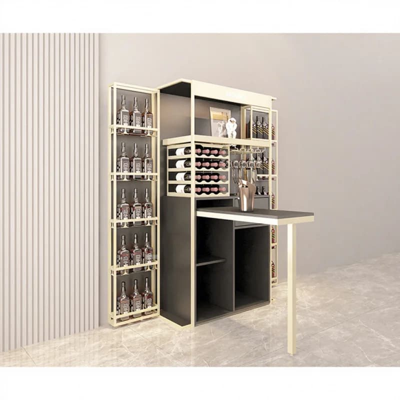 Portabicchieri in Acciaio Personalizzabile per Ristoranti, Casa e Hotel - Design Elegante da Installare Sotto il Mobile - Accessori in Metallo per Stoccaggio
