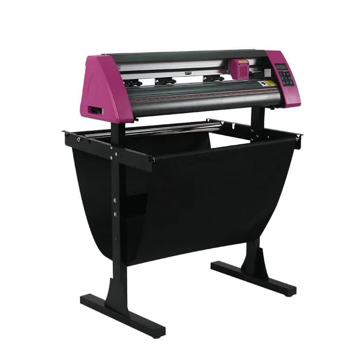 PE-721PRO Smart Automatic Contour Sticker Vinyl Cutter With 630mm Cutting Width Plotter Cut Vinyl