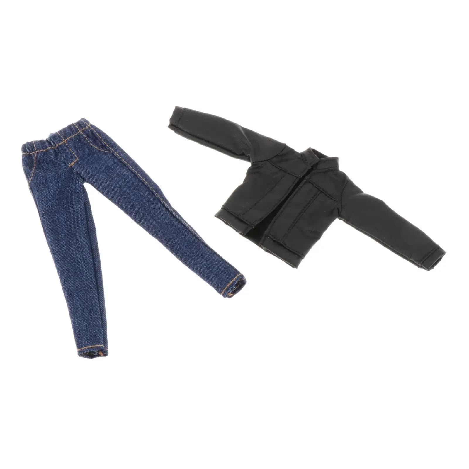 Completo di vestiti per bambole in scala 1/12, giacca alla moda per soldati in scala 1/12, per action figure da collezione da 6 pollici