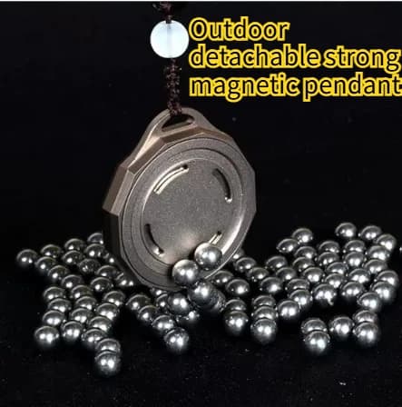 Slingshot Specific CNC Strong Magnetic Pendant with Strong Suction Outdoor Portable Strong Magnetic Slingshot Accessories