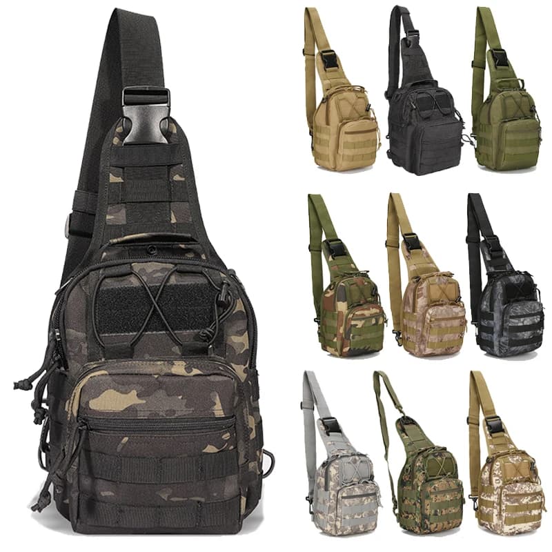Shoulder tactical backpack Rover EDC CCW shoulder bag for outdoors Camping backpack for waterproof hiking Hidden flow bag Hunting backpack